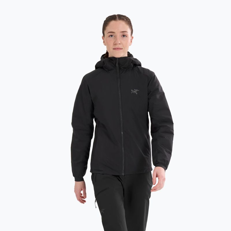 Дамско топло яке Arc'teryx Atom Hoody черно
