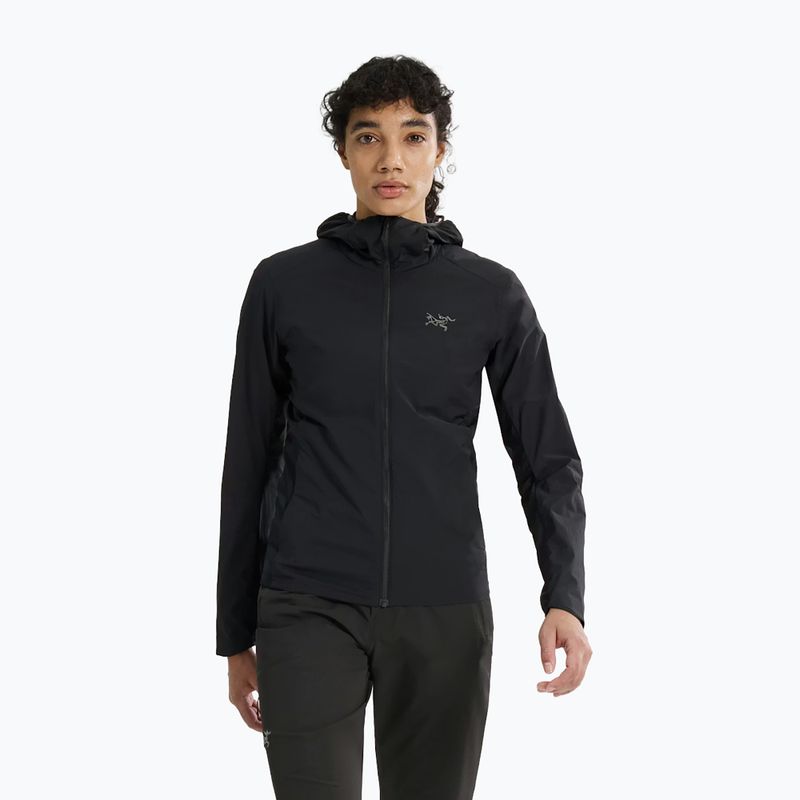 Дамско ветроустойчиво яке Arcteryx Atom SL Hoody black