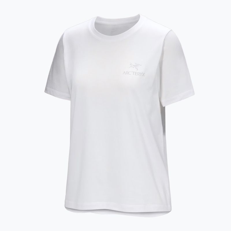 Дамска тениска Arc'teryx Kragg Sl Cotton Emblem Crew white light 6