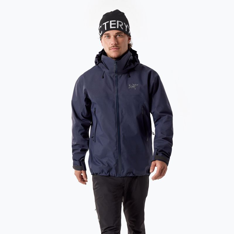 Мъжко дъждобранно яке Arc'teryx Beta AR черен сапфир