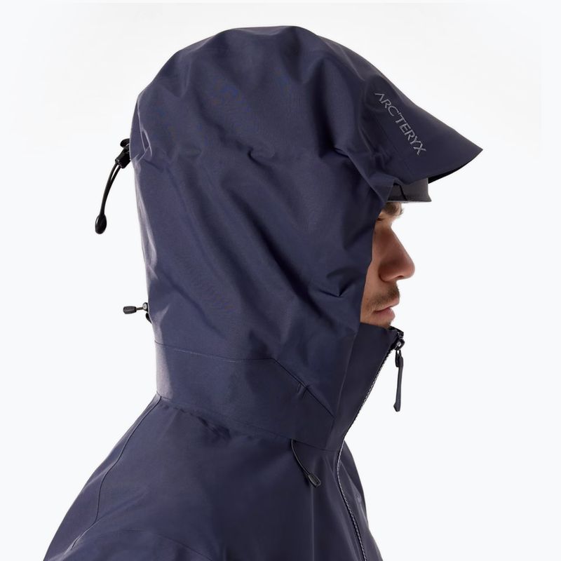Мъжко дъждобранно яке Arc'teryx Beta AR черен сапфир 4