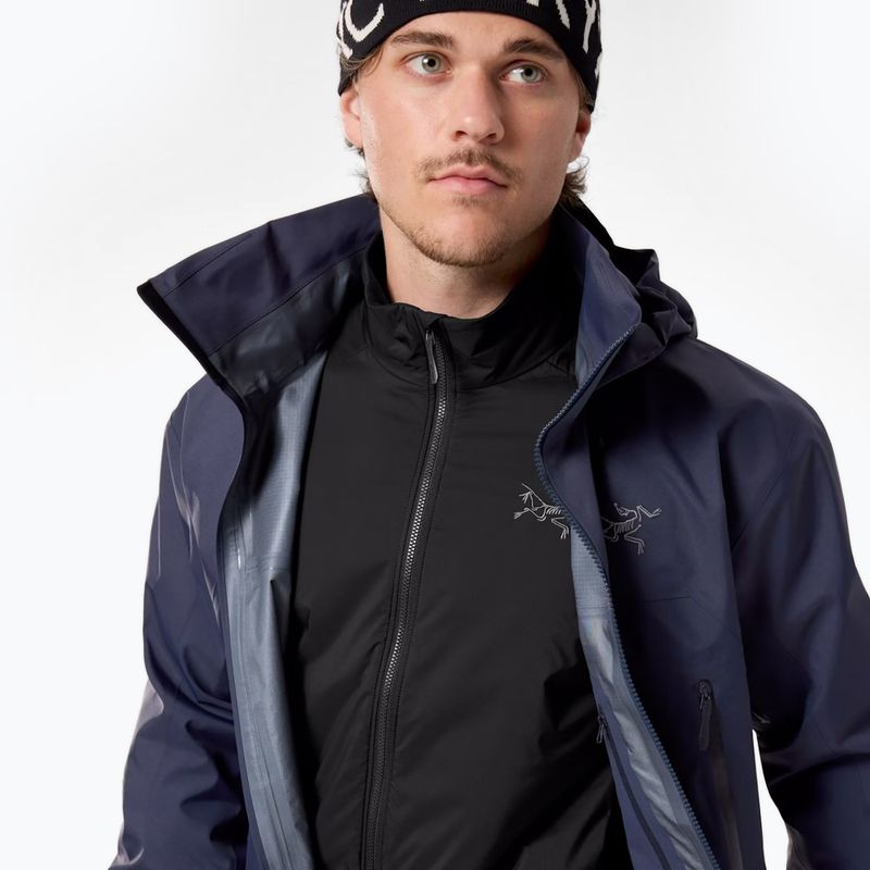Мъжко яке за дъжд Arcteryx Beta AR black sapphire 6
