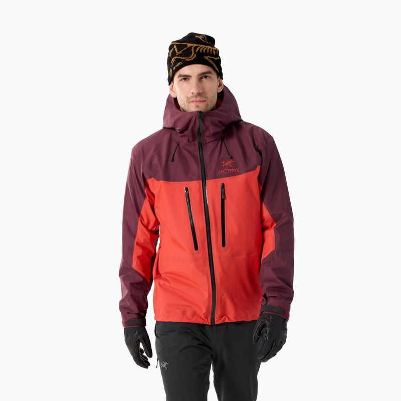 Мъжко дъждобранно яке Arc'teryx Alpha mars/dynasty