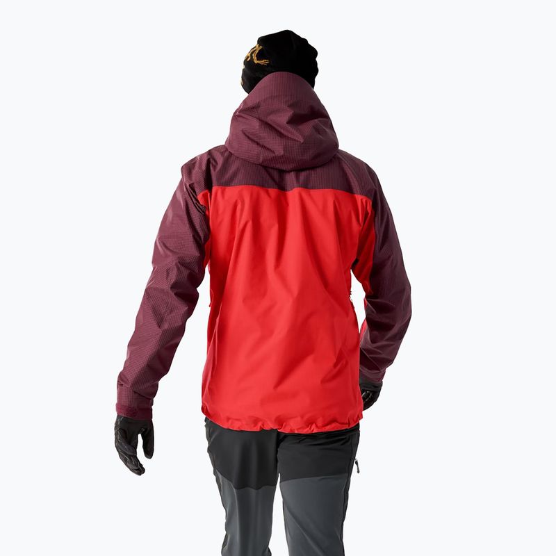 Мъжко яке за дъжд Arcteryx Alpha mars/dynasty 2
