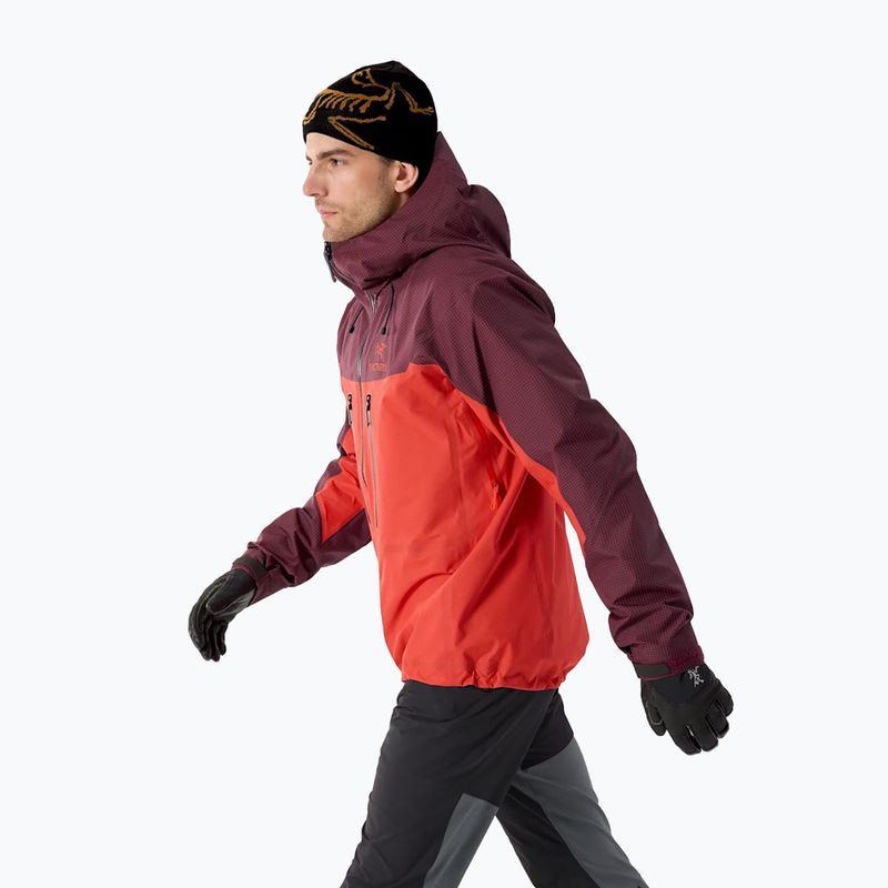 Мъжко яке за дъжд Arcteryx Alpha mars/dynasty 3