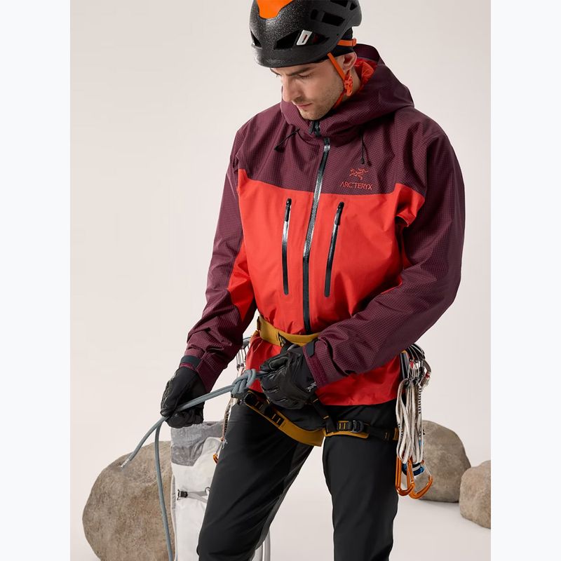 Мъжко дъждобранно яке Arc'teryx Alpha mars/dynasty 8