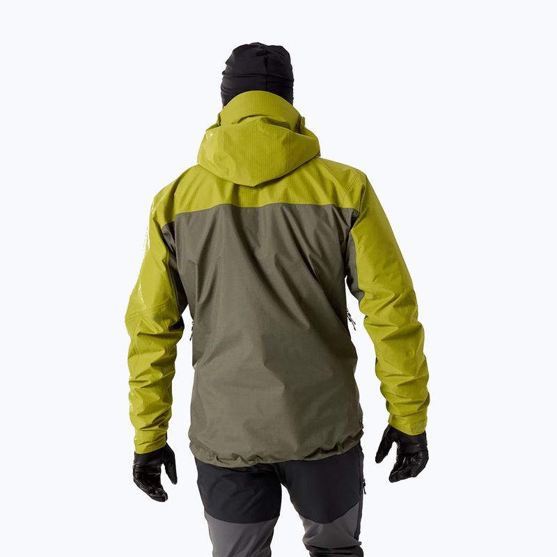 Мъжко яке за дъжд Arc'teryx Alpha olive moss/tatsu 3