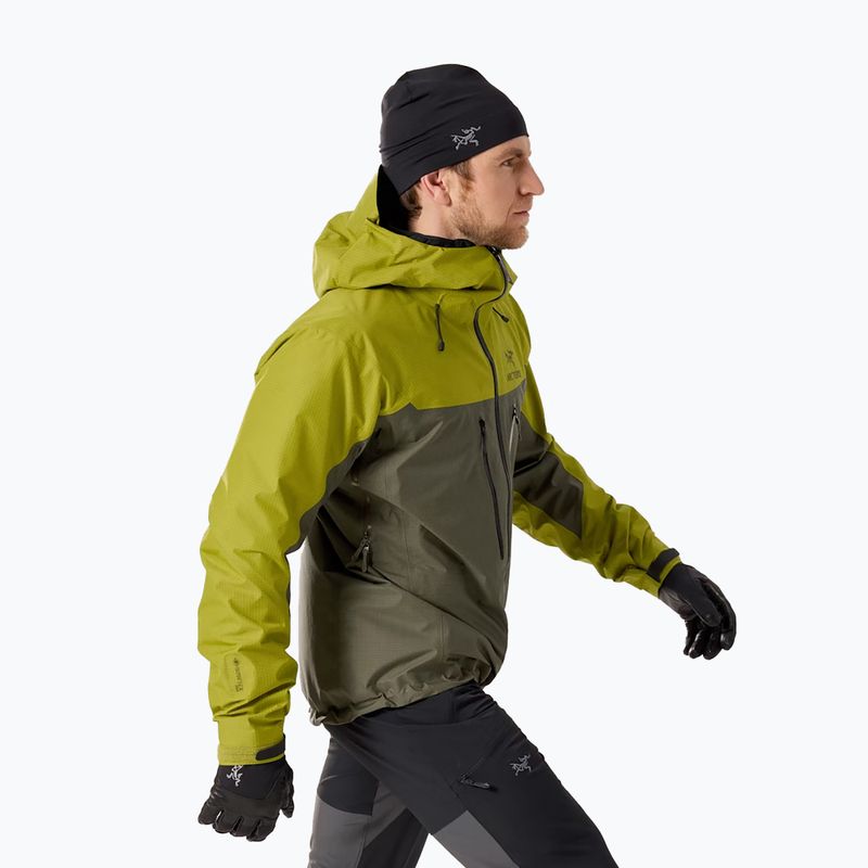 Мъжко яке за дъжд Arc'teryx Alpha olive moss/tatsu 4