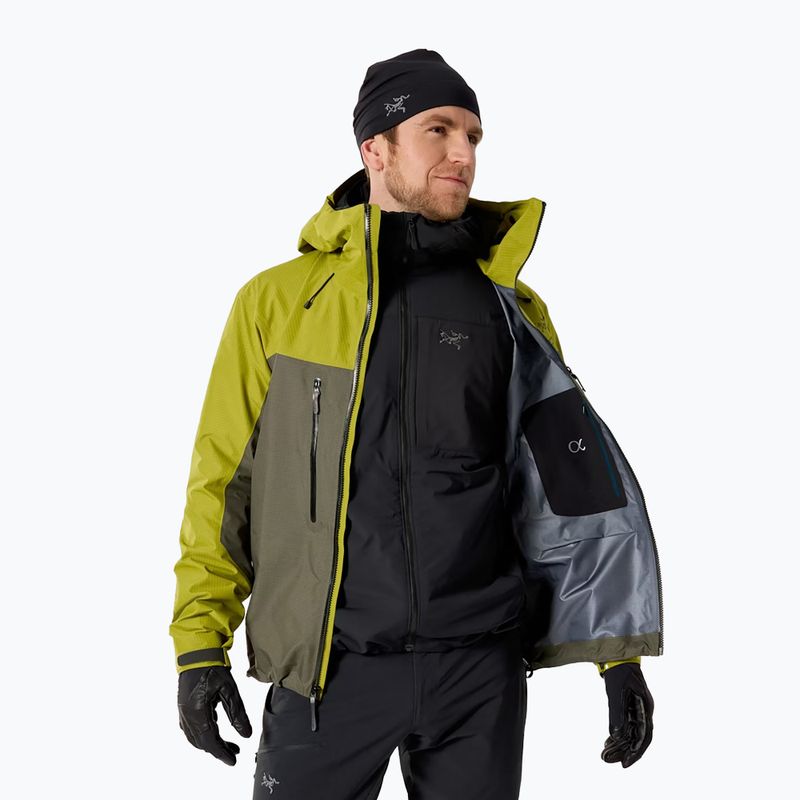 Мъжко яке за дъжд Arc'teryx Alpha olive moss/tatsu 6