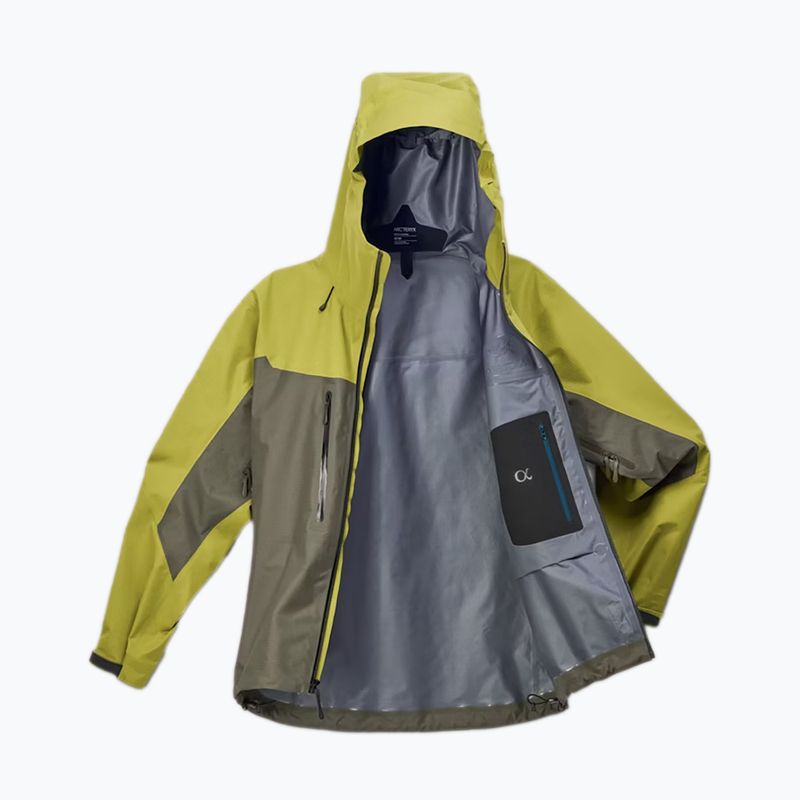 Мъжко дъждобранно яке Arc'teryx Alpha olive moss/tatsu 9
