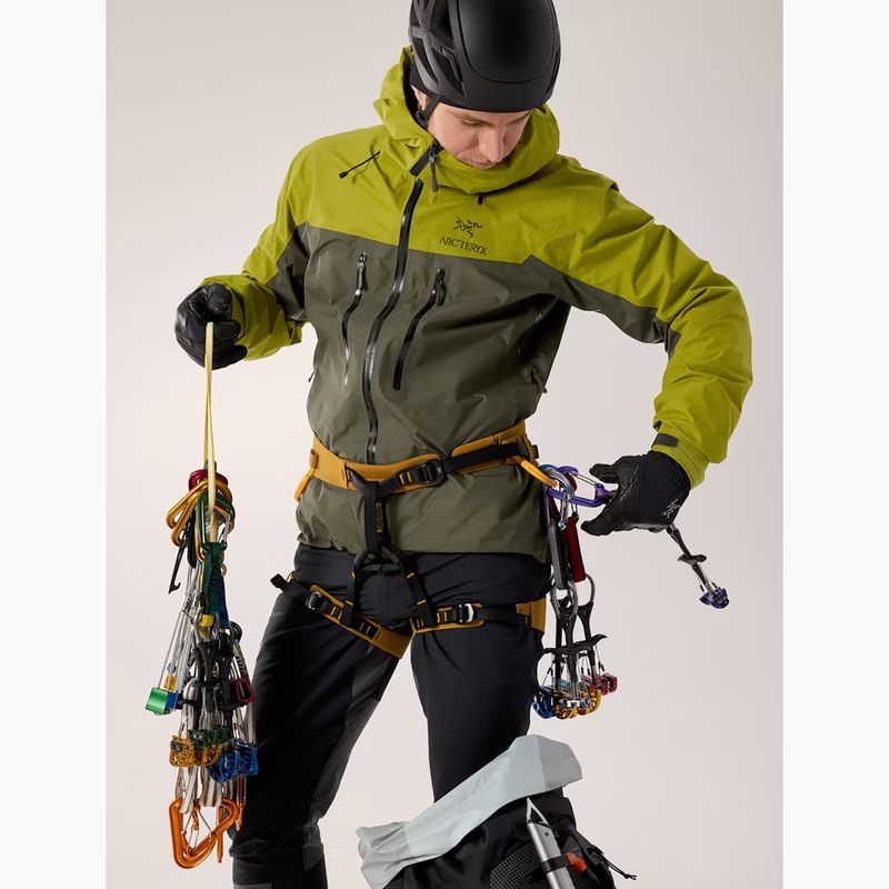 Мъжко дъждобранно яке Arc'teryx Alpha olive moss/tatsu 10