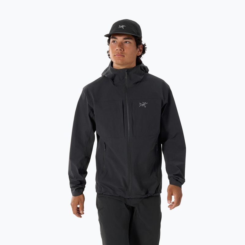 Мъжки суитшърт за трекинг Arcteryx Gamma Hoody black