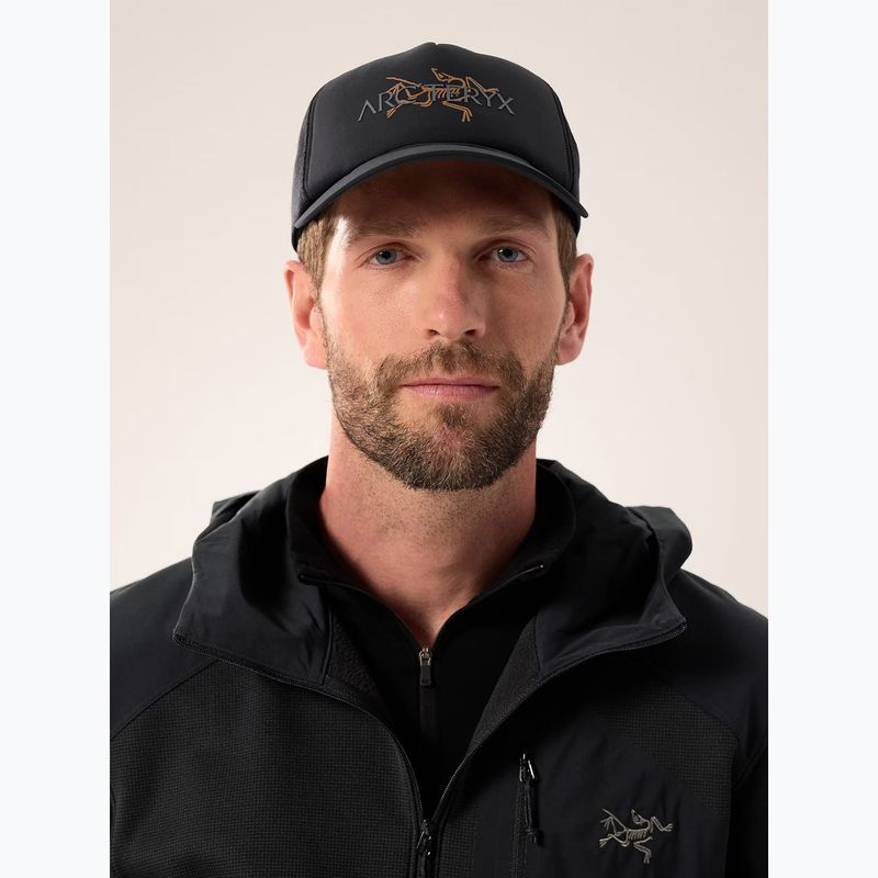 Шапка с козирка Arc'teryx Bird Word 24k черна 6
