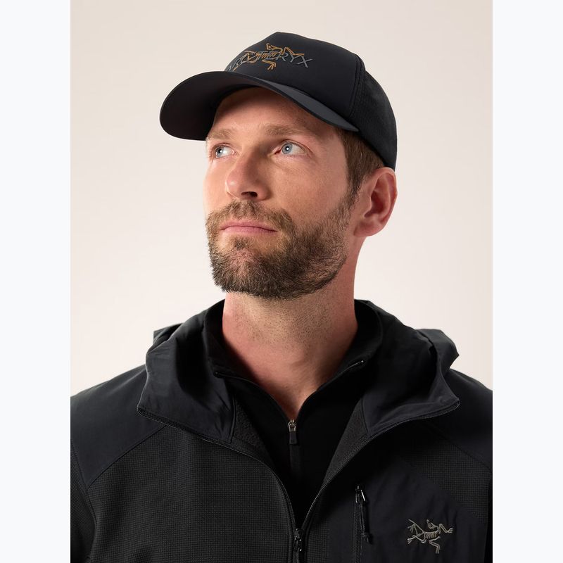 Шапка с козирка Arc'teryx Bird Word 24k black 7
