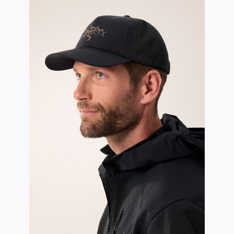 Шапка с козирка Arc'teryx Bird Word 24k черна 8