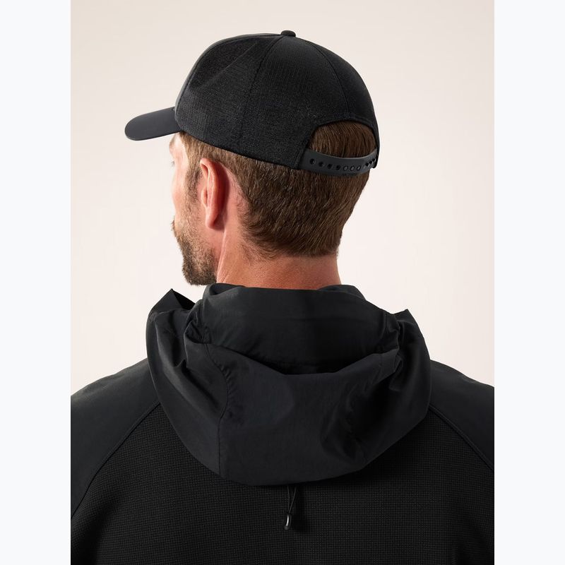 Шапка с козирка Arc'teryx Bird Word 24k черна 9