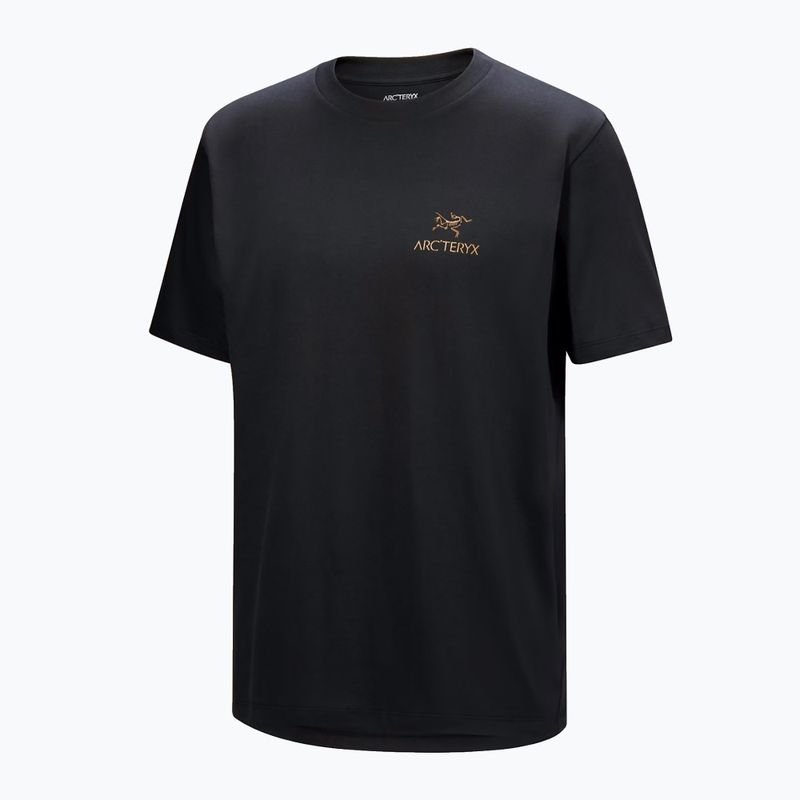 Мъжка тениска Arcteryx Kragg Sl Cotton Bird Word 24k black 5