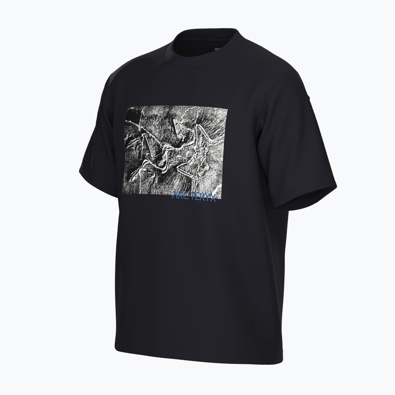 Мъжка тениска Arcteryx Kragg Cotton Lithographica black 3