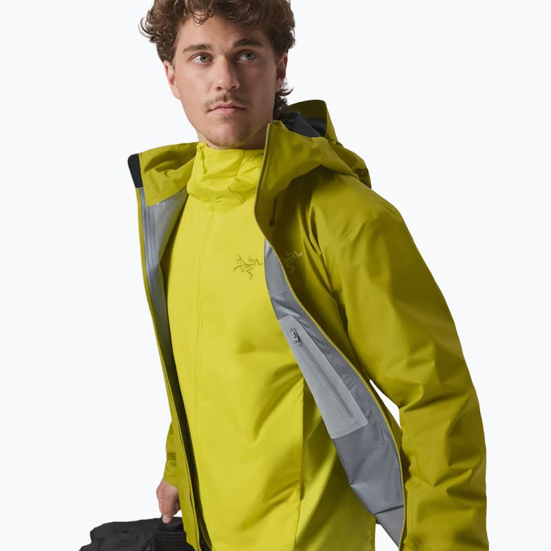 Мъжко яке за дъжд Arcteryx Beta SL olive moss/euphoria 4
