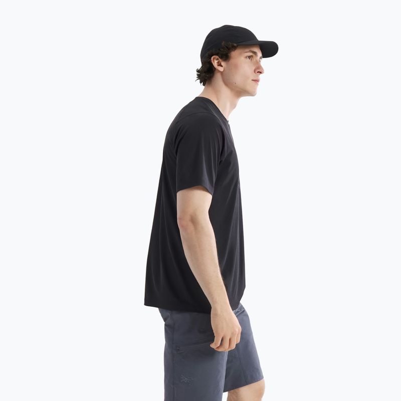 Мъжка тениска Arcteryx Cormac Logo black 5