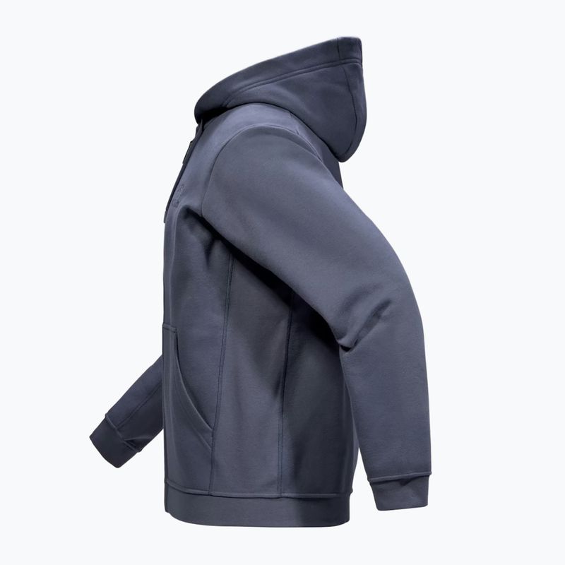 Мъжки туристически поларен суичър Arcteryx Emblem Fleece Full-Zip Hoody dark stratus 7