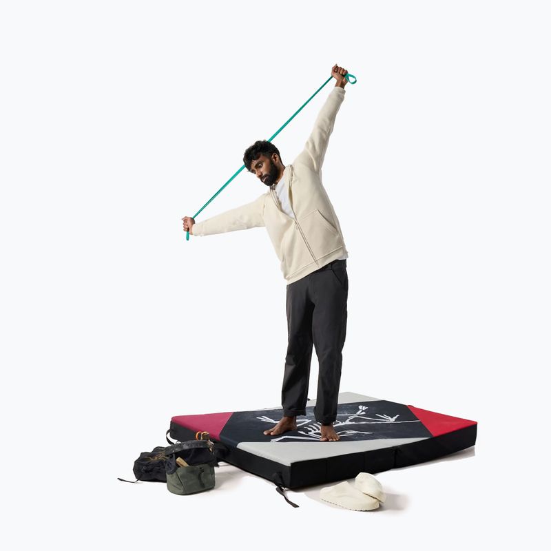 Мъжки туристически поларен суичър Arc'teryx Emblem Fleece Full-Zip Hoody sea salt 2