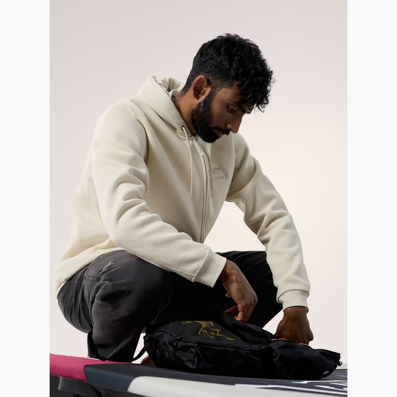 Мъжки туристически поларен суичър Arcteryx Emblem Fleece Full-Zip Hoody sea salt 6