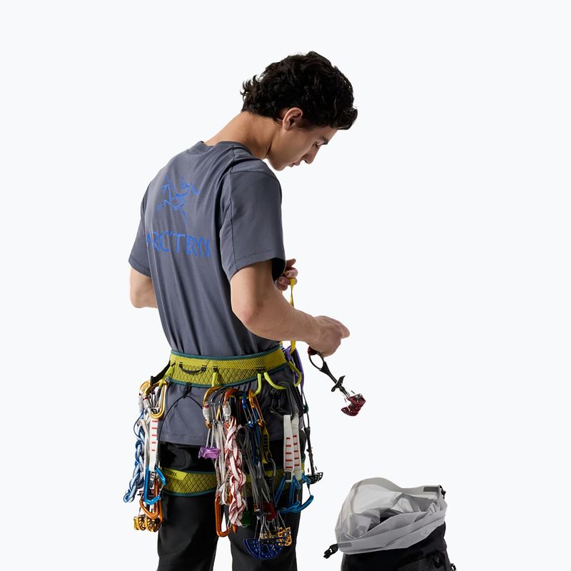 Мъжка тениска Arc'teryx Kragg Sl Cotton Bird Word dk stratus/fluidity 5