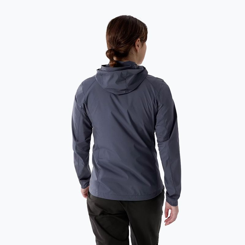 Дамско ветроустойчиво яке Arcteryx Squamish Hoody dark stratus 2