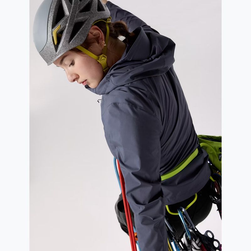 Дамско ветроустойчиво яке Arcteryx Squamish Hoody dark stratus 7