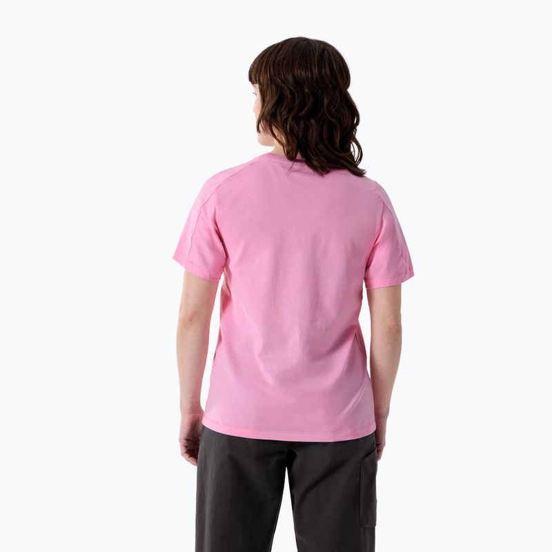 Дамска тениска Arcteryx Kragg SL Cotton Heatmap Crew pineberry 2