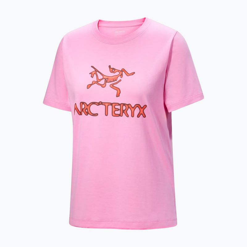 Дамска тениска Arcteryx Kragg SL Cotton Heatmap Crew pineberry 5