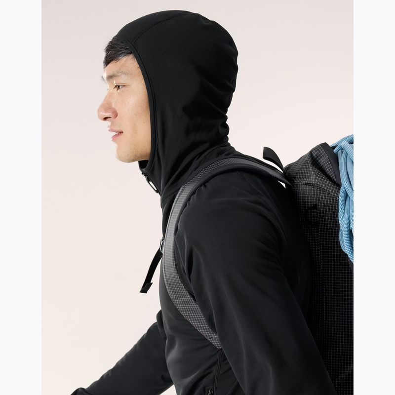 Мъжки поларен суитшърт Arcteryx Delta Hoody black sapphire 5