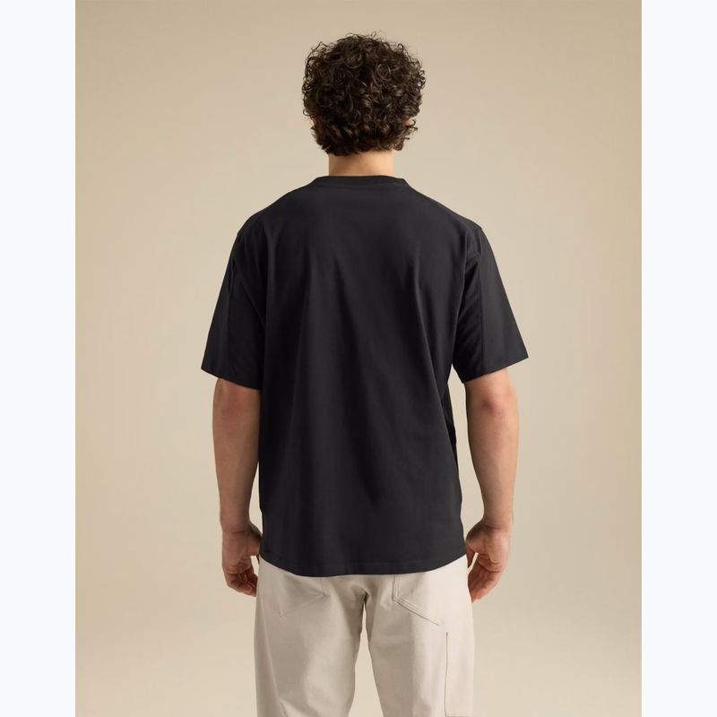 Мъжка тениска Arcteryx Kragg Cotton Emblem Crew SS black 3