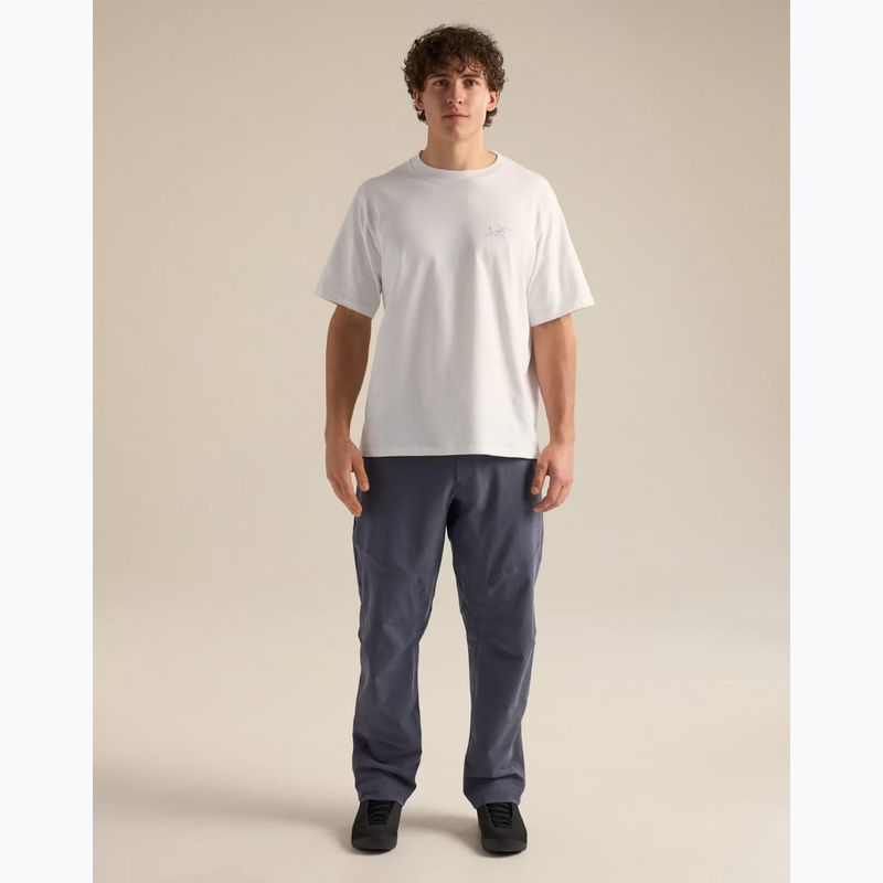 Мъжка тениска Arcteryx Kragg Cotton Emblem Crew SS white light 2