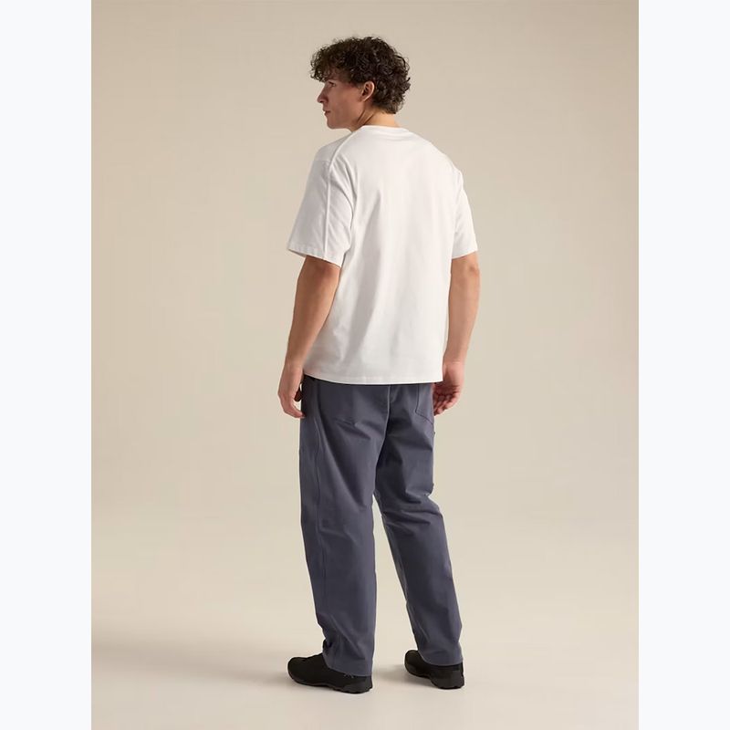 Мъжка тениска Arcteryx Kragg Cotton Emblem Crew SS white light 4