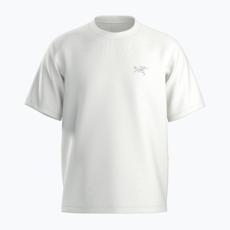 Мъжка тениска Arcteryx Kragg Cotton Emblem Crew SS white light 8