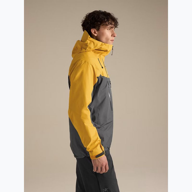 Мъжко софтшел яке Arcteryx Alpha larch/dk grey 5