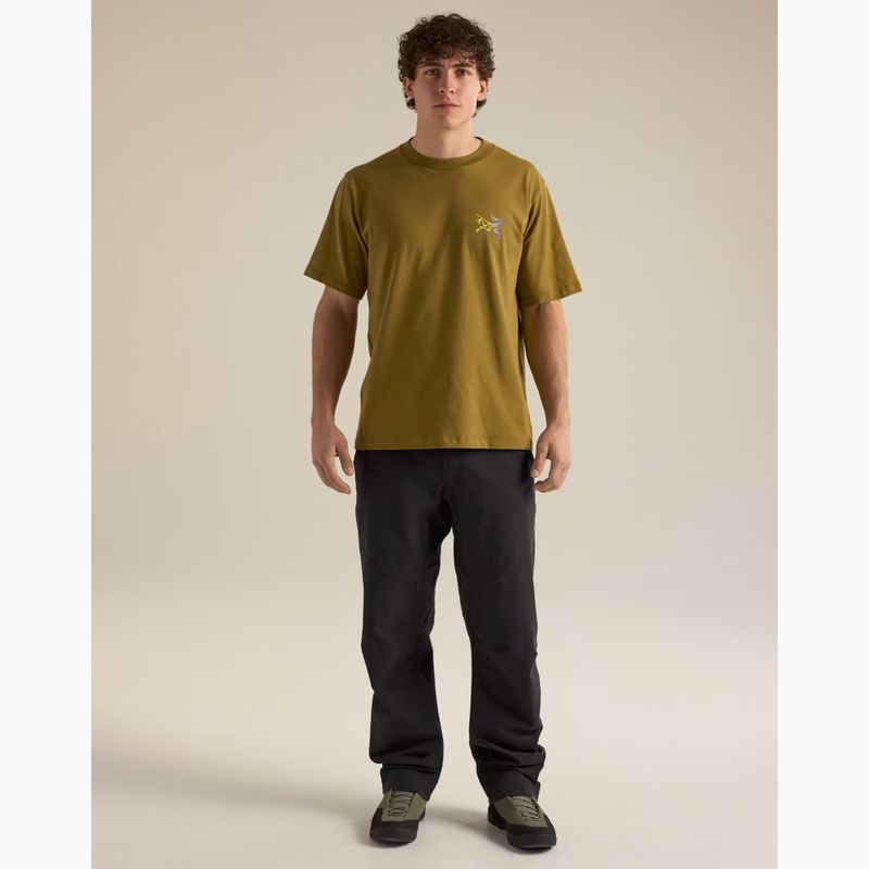 Мъжка тениска Arcteryx Kragg Cotton Logo SS bracken 2