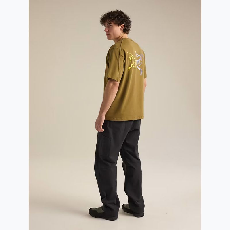 Мъжка тениска Arcteryx Kragg Cotton Logo SS bracken 4