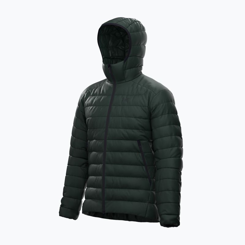 Мъжко ватирано яке Arcteryx Cerium Hoody dark jade 3