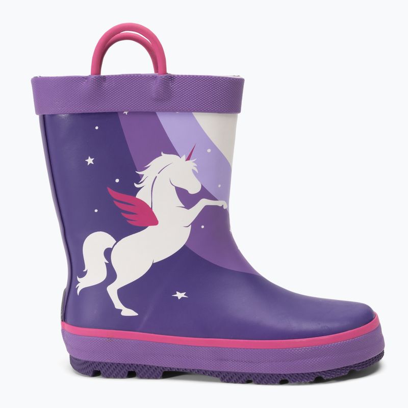 Детски туристически обувки Kamik Unicorn лилави 2