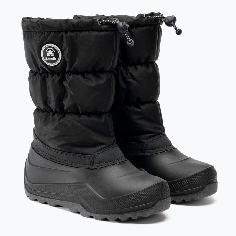Ботуши за трекинг Kamik Snowcozy black за момчета 4