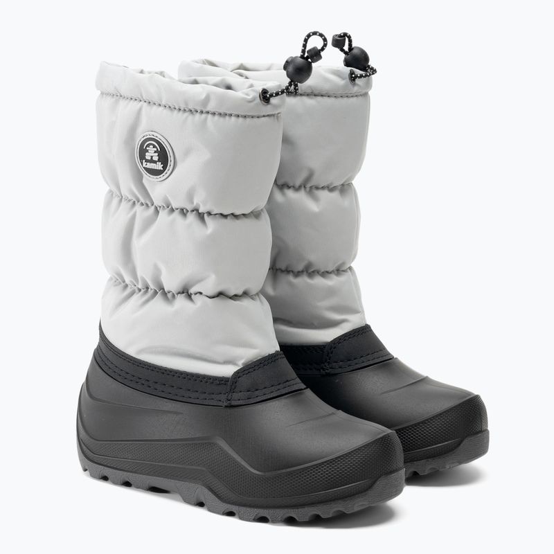 Ботуши за трекинг за момчета Kamik Snowcozy light grey 4