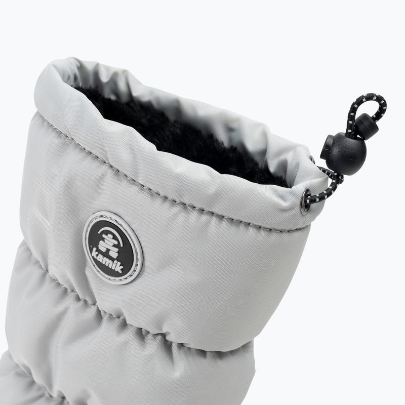 Ботуши за трекинг за момчета Kamik Snowcozy light grey 8