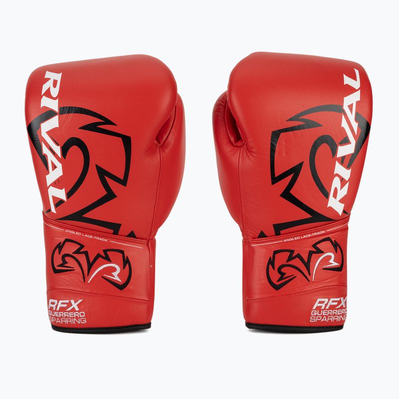 Боксови ръкавици Rival RFX-Guerrero Sparring-HDE-F червени 2