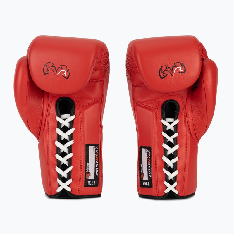 Боксови ръкавици Rival RFX-Guerrero Sparring-HDE-F червени 3