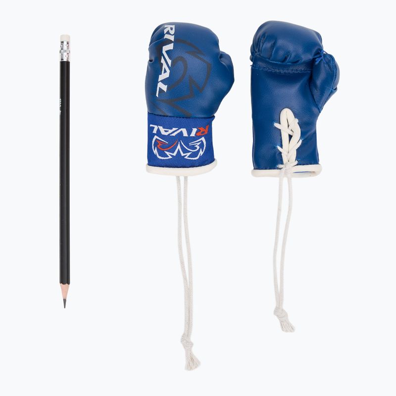 Огледало за боксова ръкавица с висулка Rival Mini blue 3