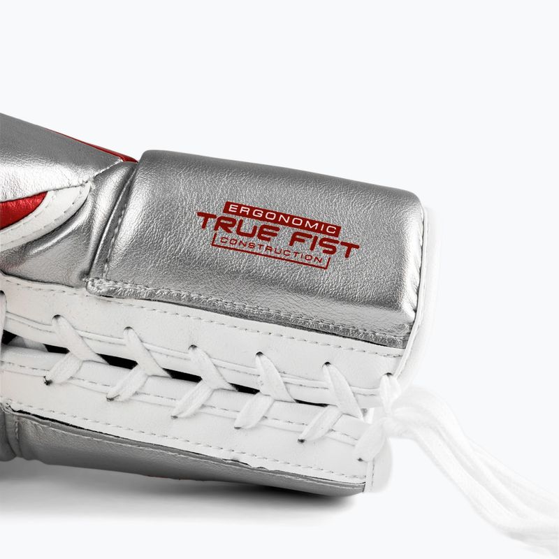 Боксьорски ръкавици Rival RS100 Professional red/silver 4