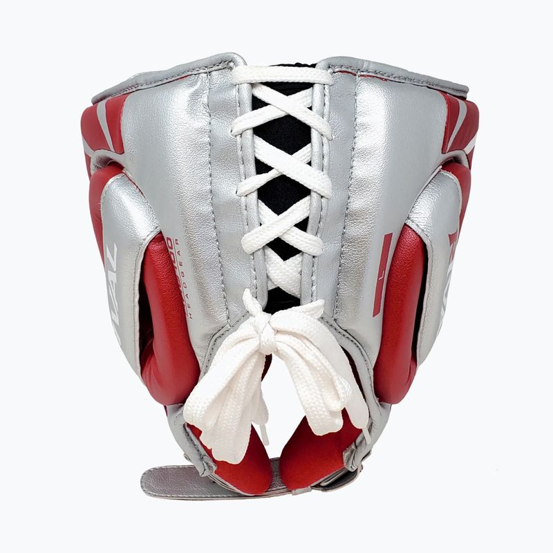 Боксьорска каска Rival RHG100 Professional Headgear red/silver 3